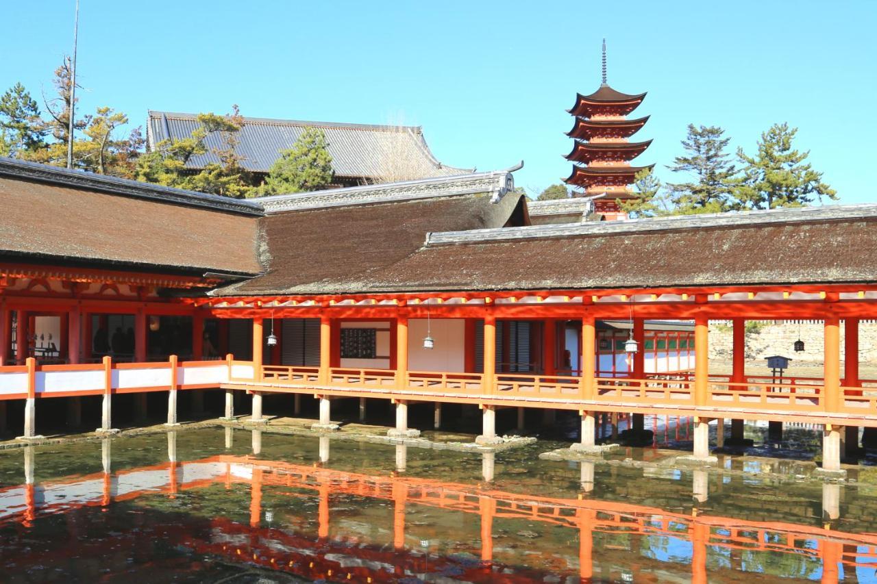 Oyado Tsukiusagi Hatsukaichi Exteriör bild